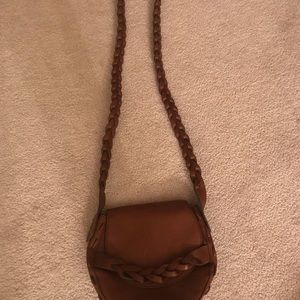 Braided Strap American Eagle Crossbody Bag